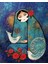 Kuş ve Kadın Pixart Sanat Elmas Mozaik Tablo Diamond Türkiye 53*66 1