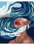 Saçları Deniz Kadın Pixart Sanat Elmas Mozaik Tablo Diamond Türkiye 43*53 1