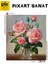 Dalından Yeni Koparılmış Güller Pixart Sanat Elmas Mozaik Tablo Diamond Türkiye 45*53 4