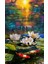 Lotus Çiçeği Pixart Sanat Elmas Mozaik Tablo Diamond Türkiye 38*63 1