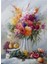 Meyve ve Çiçek Karışımı Pixart Sanat Elmas Mozaik Tablo Diamond Türkiye 48*68 1