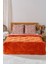 Kiremit Loura Çift Kişilik Çift Taraflı Lüx Wellsoft Yorgan 195x215 cm 2