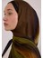 Color Brush Desen Rami Şal Haki 3