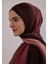 Color Brush Desen Rami Şal Gül Kurusu 4