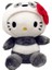 10CM Sanrio Hello Kitty Peluş Oyuncak Bebek Yay Cos Panda Brown Bear Beyaz Ayı Sevimli Yumuşak Dolgulu Bebek Kolye Anahtar Zincirleri Hediyeler Çocuk Renk: Panda (Yurt Dışından) 1