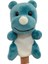 1pc Kawaii Peluş Bebek Yumuşak Doldurulmuş Hayvan Oyuncak Eğitim Bebek Parmak Kukla Oyuncak - Zürafa Aslan Kaplan Tavşan Yüksekliği: 9cm/renk: Hotpink (Yurt Dışından) 1