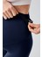 Termal Şardonlu Sıcak Tutan Esnek Beli Ayarlanabilir Kışlık Ispanyol Paça Hamile Tayt T18 2