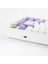 AK820 Max He Hall Effect Manyetik Switch Kablolu Oyun Klavyesi 8000Hz Mor Beyaz 4