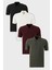Pamuklu Regular Fit Düğmeli Polo Yaka 4'lü Paket T Shirt Erkek T SHİRT 5902127S4 1
