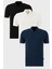 Pamuklu Regular Fit Düğmeli Polo Yaka 3'lü Paket T Shirt Erkek T SHİRT 5902127S3 1