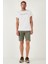Pamuklu Slim Tapered Bermuda Şort Erkek ŞORT 4503S67SMILANO 1