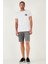 Pamuklu Slim Tapered Bermuda Şort Erkek ŞORT 4503S67SMILANO 1