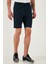 Pamuklu Slim Tapered Bermuda Şort Erkek ŞORT 4503S67SMILANO 3