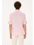 Erkek Açık Pembe Gömlek Desenli 50306362-VR078 5
