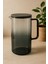 Borosilikat Cam Sürahi Takımı 4 Bardaklı Noirglass Bardaklı Sürahi 2100 ml & 300 ml Füme 3