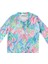 Lilly Pulitzer Mermaid Cove Organik Pamuklu Ayaklı Fermuarlı Bebek Tulum 4