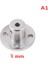 3/4/5/6/7/8/10/11/12MM Sert Flanş Kaplin Motor Kılavuz Mili Kaplini (Yurt Dışından) 2