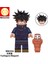 Tek Satış Jujutsu Kaisen Rakamlar Yapı Taşları Yuji Satoru Megumi Nobara Tuğlalar Çocuk Erkek Kız Hediye Oyuncaklar WM6139 (Yurt Dışından) 4