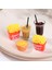 Bebek Evi Mutfak Için 1 Takım Sevimli Mini Hamburger Minyatür Dollhouse Fast Food (Yurt Dışından) 4