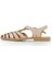 Sunville Nude Paillete - Parlak Nude Kadın Sandalet 3