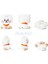 Hellokimi BT21 Bebek Kpop Doldurulmuş Oyuncaklar Oturan Bebek 20 cm Bebek Peluş Oyuncak Yumuşak Pamuk Chımmy Tata Rj Cooky Koya Shooky Mang Unıverstar BT21 (Yurt Dışından) 2