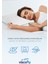 Ortopedik Yastık Kapitoneli Microfiber Kumaşlı Visco Parçacık Dolgulu - 60 x 40 x 13 cm Yeşil Biyeli 4