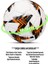 Futbol Topu - Dayanıklı Sert Zemin ve Halı Saha Için Mükemmel Performans (Turuncu, Pompalı Set) 4