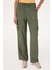Kadın Koyu Haki Pantolon (Kanvas-Chino) 50309123-VR111 2
