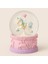 Mor Unicorn Tasarımlı Kar Küresi Işıklı Orta Boy 9 cm 2