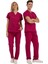 Vişne Dr Greys Scrubs (Terikoton/ince Kumaş) T100 1