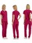 Vişne Dr Greys Scrubs (Terikoton/ince Kumaş) T100 2