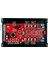SX-3200.4AB-4000W MAX-4X80W Rms-Kaliteli Köprülenebilir Oto Anfi 4