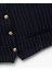 Yeni Sezon Slim Fit Kolsuz Düğmeli Bisiklet Yaka Yelek 5