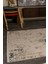 Zenta ZN001 Krem Mavi Hav Toz Vermez Salon Mutfak Koridor Oturma Odası Yolluk Halı Makine Halısı 1