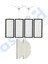 Roborock Q8 Max , Q8 Max+ Uyumlu 2 Yan Fırça 4 Filtre 2 Mop 1