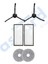 Roborock Q Revo Pro-S-Maxv Uyumlu 2 Yan Fırça 2 Filtre 2 Mop 1