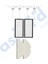 Roborock Q8 Max , Q8 Max+ Uyumlu 4 Yan Fırça 2 Filtre 2 Mop 1