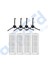 Xiaomi Mop 2 Pro (MJST1SHW) -Mop 2 Lite Uyumlu 4 Yan Fırça 4 Filtre 1