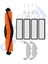 Dreame D10 Plus – D10S Plus – D10 Plus Gen 2 Uyumlu 1 Ana Fırça 4 Yan Fırça 4 Filtre 2 Mop 1