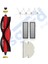 Roborock S50 – S55 –s5 Max – S6 – S6 Maxv Uyumlu 1 Ana Fırça 4 Yan Fırça 2 Filtre 2 Mop 1
