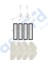 Dreame D10S, D10S Pro, D9 Max Gen2 Uyumlu 2 Yan Fırça 4 Filtre 4 Mop 1