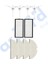 Roborock Q8 Max , Q8 Max+ Uyumlu 4 Yan Fırça 2 Filtre 4 Mop 1