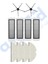 Roborock S50 – S55 –s5 Max – S6 – S6 Maxv Uyumlu 2 Yan Fırça 4 Filtre 4 Mop 1