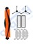 Dreame D10 Plus – D10S Plus – D10 Plus Gen 2 Uyumlu 1 Ana Fırça 2 Yan Fırça 2 Filtre 4 Mop 1
