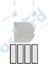 Xiaomi 1c,2c,mop 2 Uyumlu 2 Yan Fırça 4 Filtre 6 Mop 1