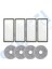 Roborock Q Revo Pro-S-Maxv Uyumlu 4 Filtre 4 Mop 1