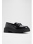 Mazey Ayakkabı Düz Oxford & Loafer - Siyah 4