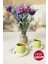 Elegant Blossoms Yeşil Kahve Takımı 4 Parça 2 Kişilik 21788 1
