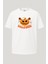 Oversize Halloween Balkabağı Cadılar Bayramı Baskılı Tişört 1