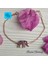 Rose Pembe Zirkon Taşlı Fil Bileklik 1